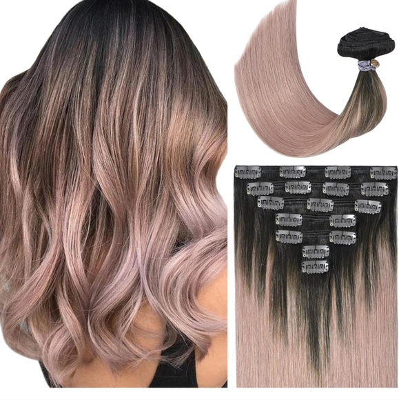 Clip on Hair extensions - Picture 1 of 6